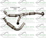 t 2011-2013 Chevrolet Silverado 2500 HD Catalytic Converter 19588 Davico Mfg