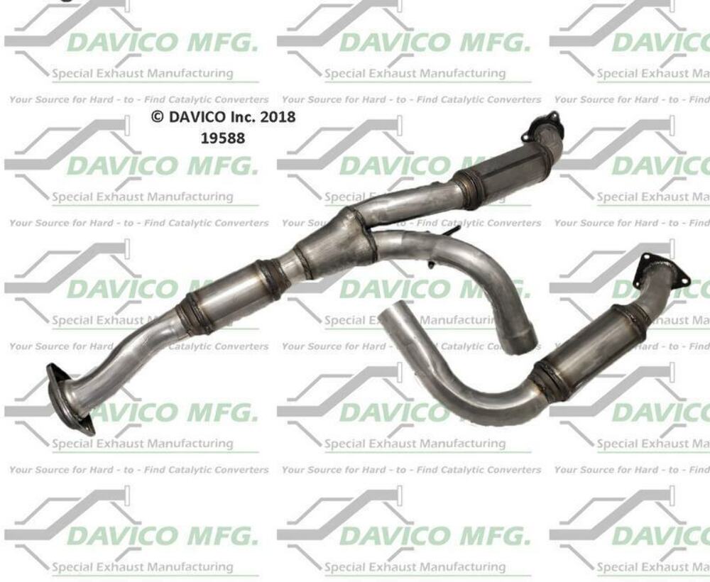 t 2011-2013 Chevrolet Silverado 2500 HD Catalytic Converter 19588 Davico Mfg