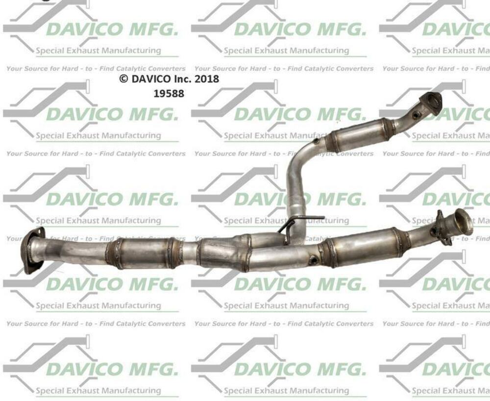 t 2011-2013 Chevrolet Silverado 2500 HD Catalytic Converter 19588 Davico Mfg