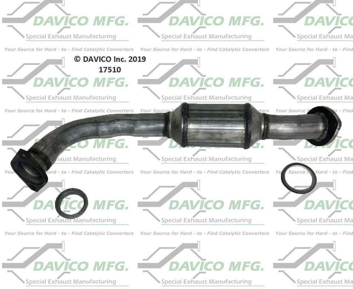 t 2011-2013 Toyota Sienna Catalytic Converter 17510 Davico Mfg