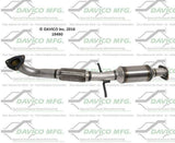 t 2011-2014 Buick Regal Catalytic Converter 19490 Davico Mfg