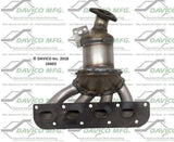 t 2011-2014 Chevrolet Volt Catalytic Converter 19603 Davico Mfg