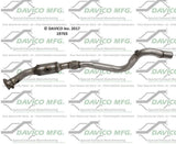 t 2011-2014 Chrysler 300 Catalytic Converter 19703 Davico Mfg