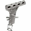 MagnaFlow direct-fit catalytic converter fits 2012-2018 Chevrolet Sonic, 2011-2015 Chevrolet Cruze, and more, this and 2011-2014 CRUZE 1.8L stainless steel CARB compliant OBDII 521