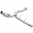 MagnaFlow direct-fit catalytic converter for 2011-2014 Ford F-150 5.0L stainless steel CARB compliant OBDII 52139
