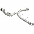MagnaFlow direct-fit catalytic converter for 2011-2014 Ford F-150 3.5L 3.5 inch inlet/outlet stainless steel CARB compliant OBDII 52429