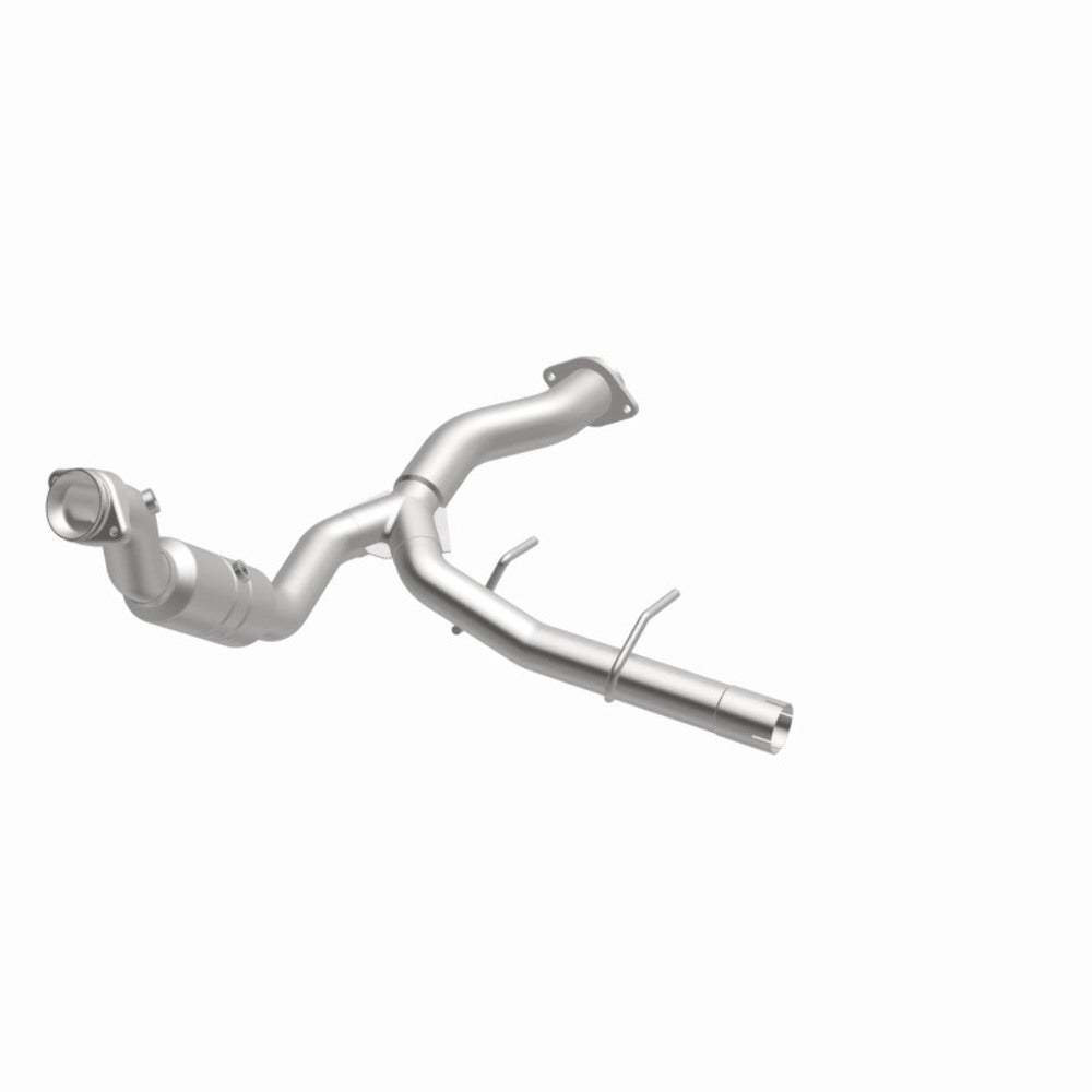 MagnaFlow direct-fit catalytic converter for 2011-2014 Ford F-150 3.5L 3.5 inch inlet/outlet stainless steel CARB compliant OBDII 52429