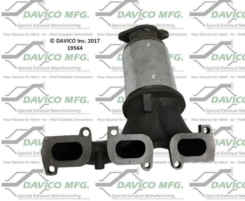 t 2011-2014 Ford Edge Catalytic Converter 19564 Davico Mfg
