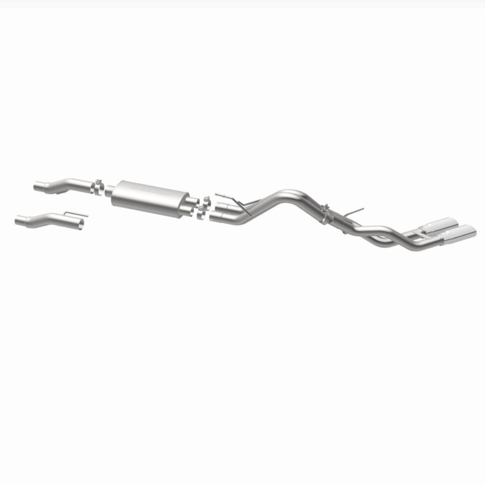 MagnaFlow cat-back exhaust system for 2011-2014 Ford F-150 stainless steel polished 15461