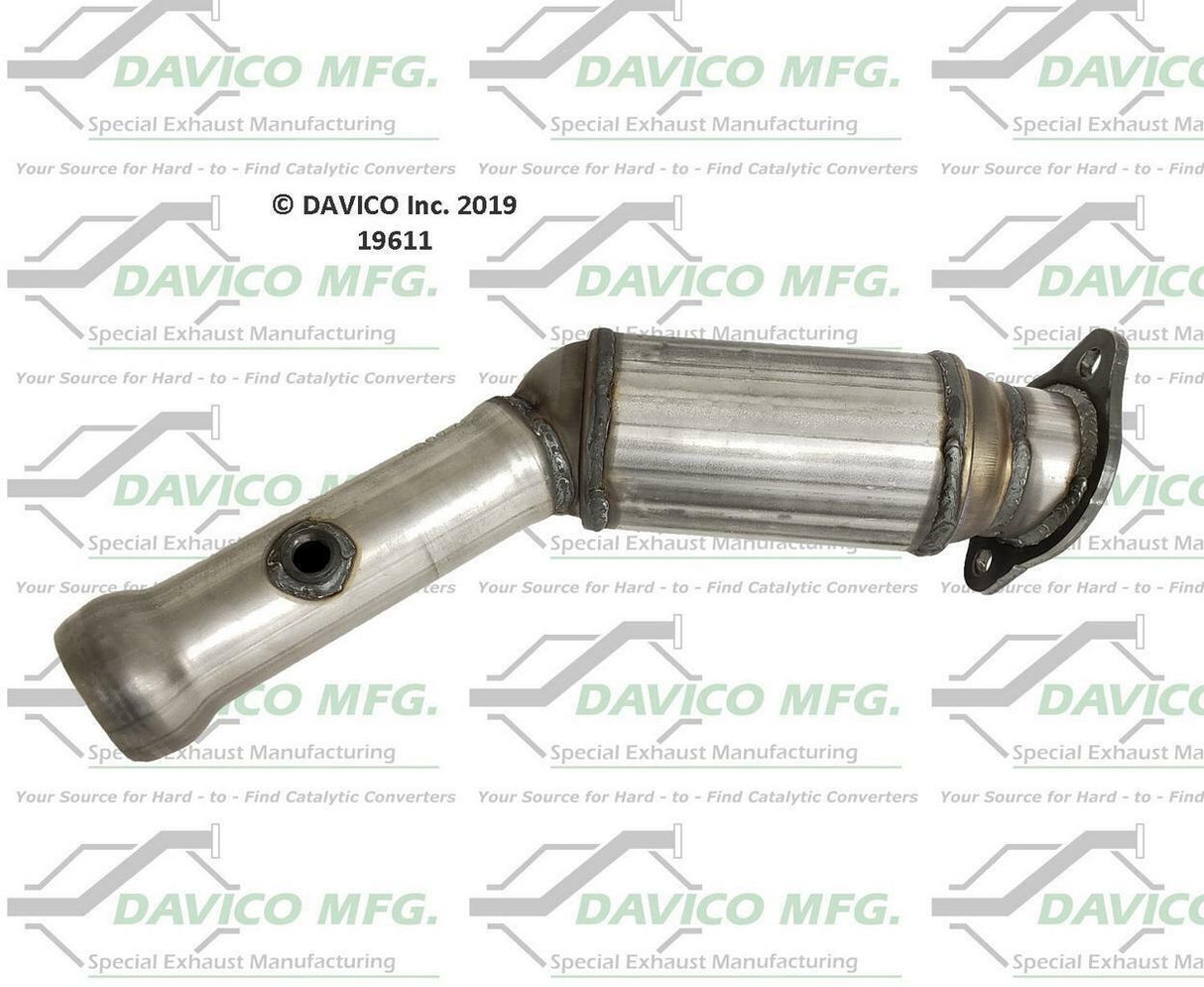 t 2011-2014 Ford Mustang Catalytic Converter 19611 Davico Mfg