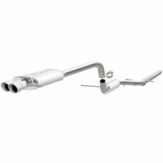 MagnaFlow cat-back exhaust system for 2011-2014 VW Jetta stainless steel polished 15486