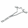 MagnaFlow cat-back exhaust system for 2011-2015 Cadillac stainless steel polished 15496