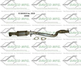 t 2011-2015 Chevrolet Cruze Catalytic Converter 19498 Davico Mfg