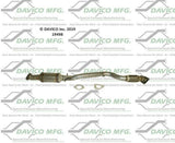 t 2011-2015 Chevrolet Cruze Catalytic Converter 19498 Davico Mfg