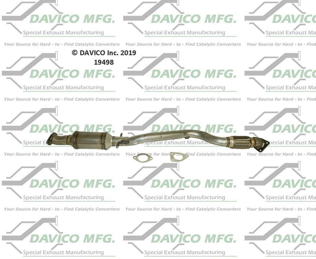 t 2011-2015 Chevrolet Cruze Catalytic Converter 19498 Davico Mfg