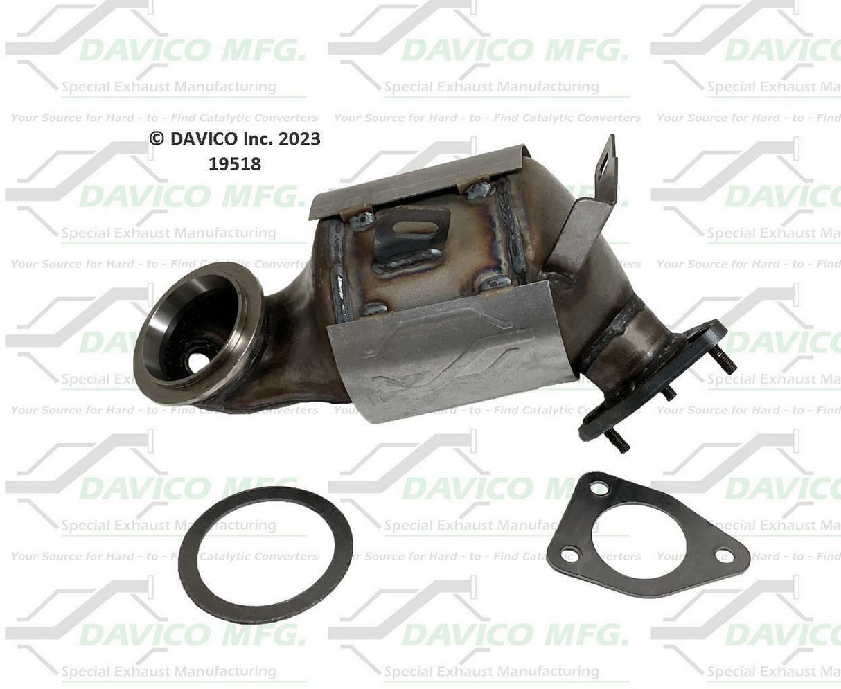t 2011-2015 Chevrolet Cruze Catalytic Converter 19518 Davico Mfg