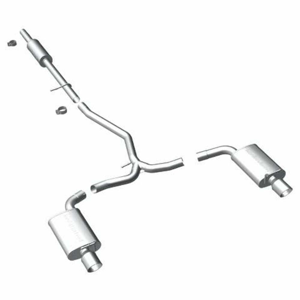 MagnaFlow cat-back exhaust system for 2011-2015 Ford stainless steel polished 15467