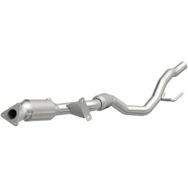 MagnaFlow direct-fit catalytic converter fits 2011-2018 Porsche Cayenne 3.6L and 2011-2017 Volkswagen Touareg 3.6L stainless steel CARB compliant OBDII 52410