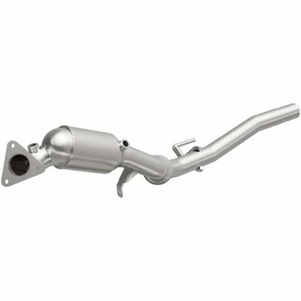 MagnaFlow direct-fit catalytic converter fits 2011-2018 Porsche Cayenne 3.6L and 2011-2017 Volkswagen Touareg 3.6L stainless steel CARB compliant OBDII 52411