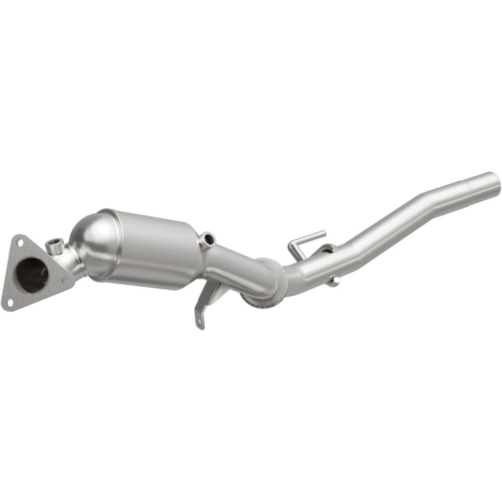MagnaFlow direct-fit catalytic converter fits 2011-2018 Porsche Cayenne 3.6L and 2011-2017 Volkswagen Touareg 3.6L stainless steel CARB compliant OBDII 52411