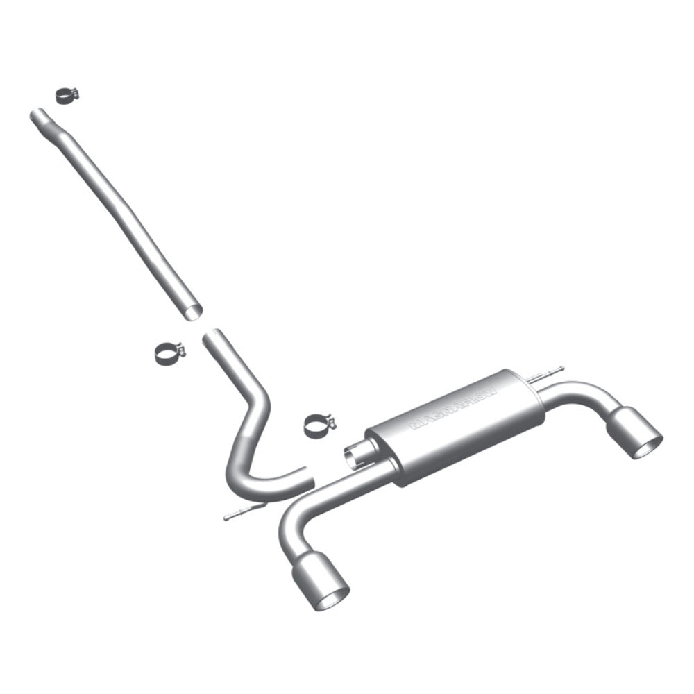 MagnaFlow cat-back exhaust system for 2011-2016 Mini stainless steel polished 15490