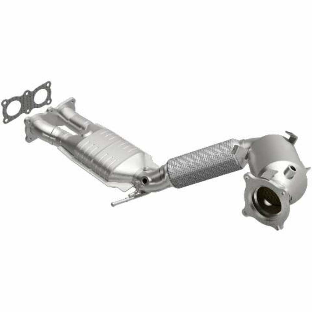 MagnaFlow direct-fit catalytic converter fits 2010-2016 Volvo XC60, 2009-2015 Volvo XC70, and more, this and 2011-2016 Volvo S60 stainless steel CARB compliant