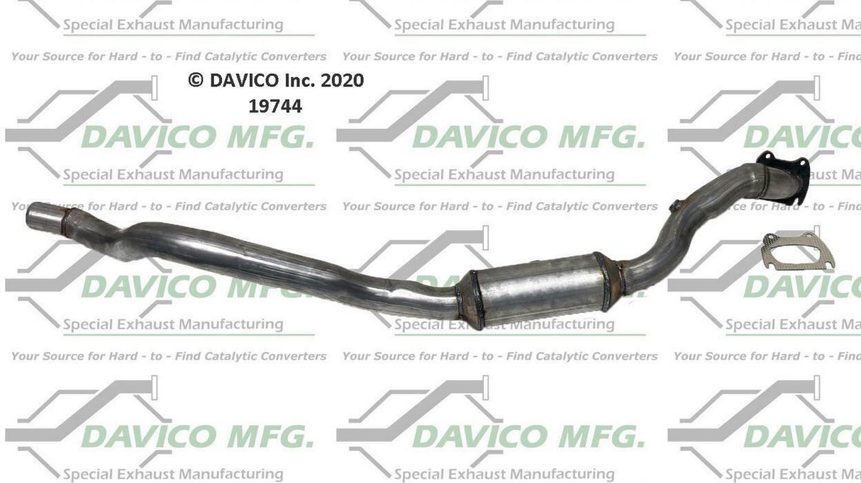 t 2011-2018 Chrysler 300 Catalytic Converter19744 Davico Mfg
