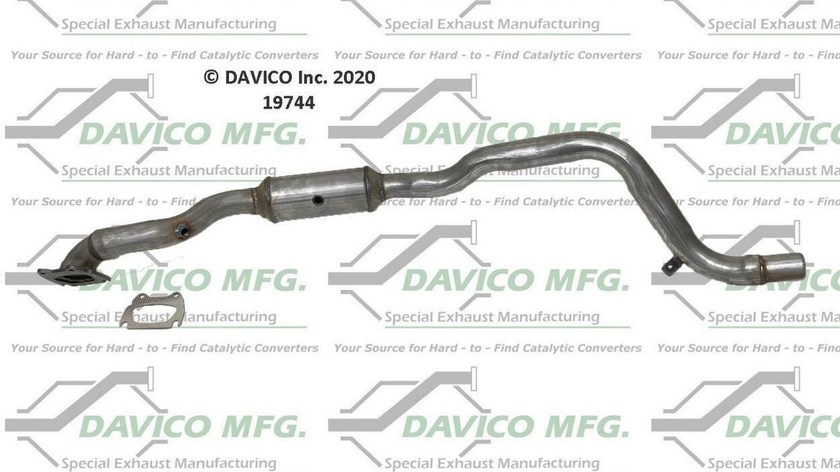 t 2011-2018 Chrysler 300 Catalytic Converter19744 Davico Mfg