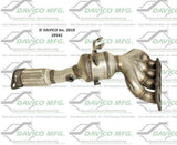 t 2011-2018 Ford Fiesta Catalytic Converter 19542 Davico Mfg
