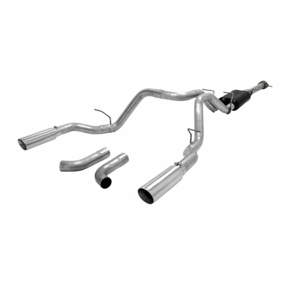 t 2011-2019 Chevrolet Silverado 2500 HD Cat-back Exhaust System Flowmaster American Thunder 817541 Flowmaster