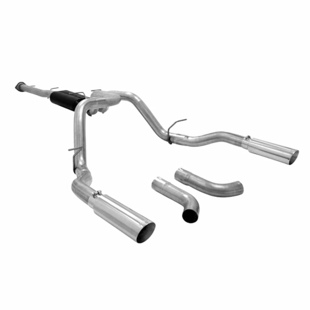 t 2011-2019 Chevrolet Silverado 2500 HD Cat-back Exhaust System Flowmaster American Thunder 817541 Flowmaster