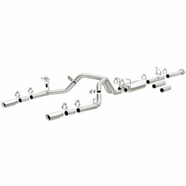 MagnaFlow cat-back exhaust system for 2011-2019 Chevy Silverado 2500 polished 19027