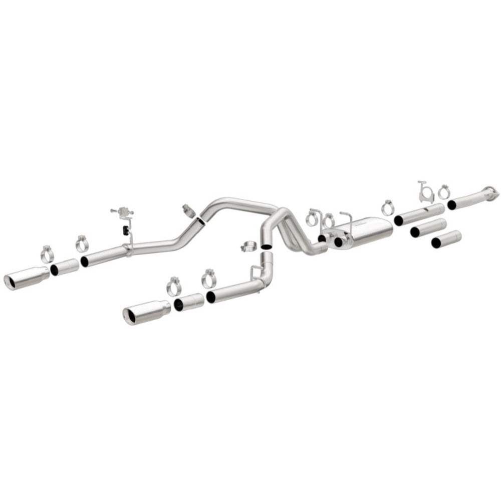 MagnaFlow cat-back exhaust system for 2011-2019 Chevy Silverado 2500 polished 19027