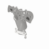 MagnaFlow direct-fit catalytic converter fits 2011-2015 Ford Explorer, 2011-2014 Ford Edge, and additional vehicles. Hardware is included to eliminate the hassle of working with co