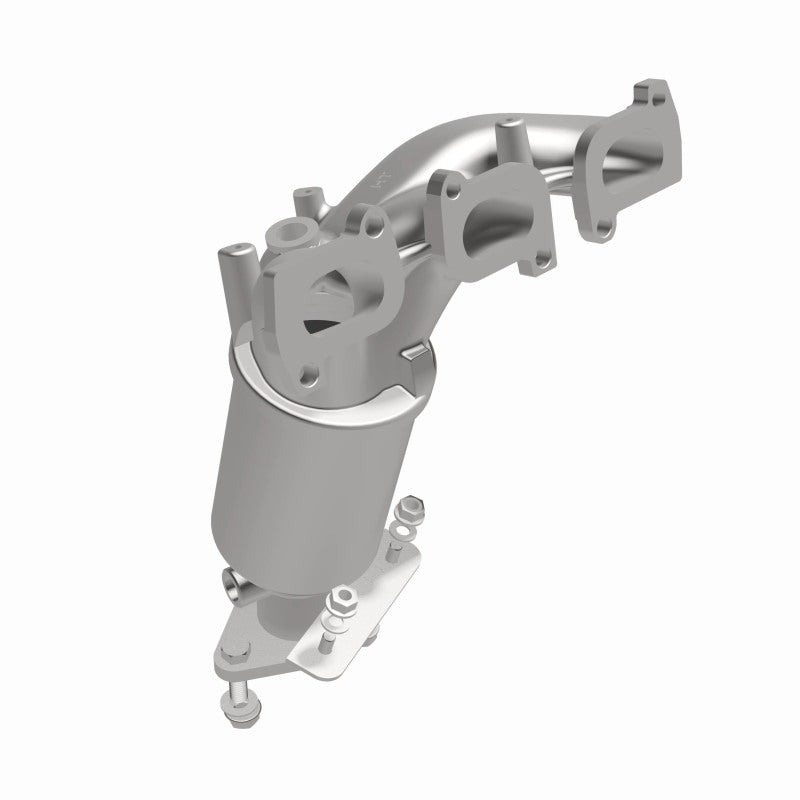 MagnaFlow direct-fit catalytic converter fits 2011-2015 Ford Explorer, 2011-2014 Ford Edge, and additional vehicles. Hardware is included to eliminate the hassle of working with co