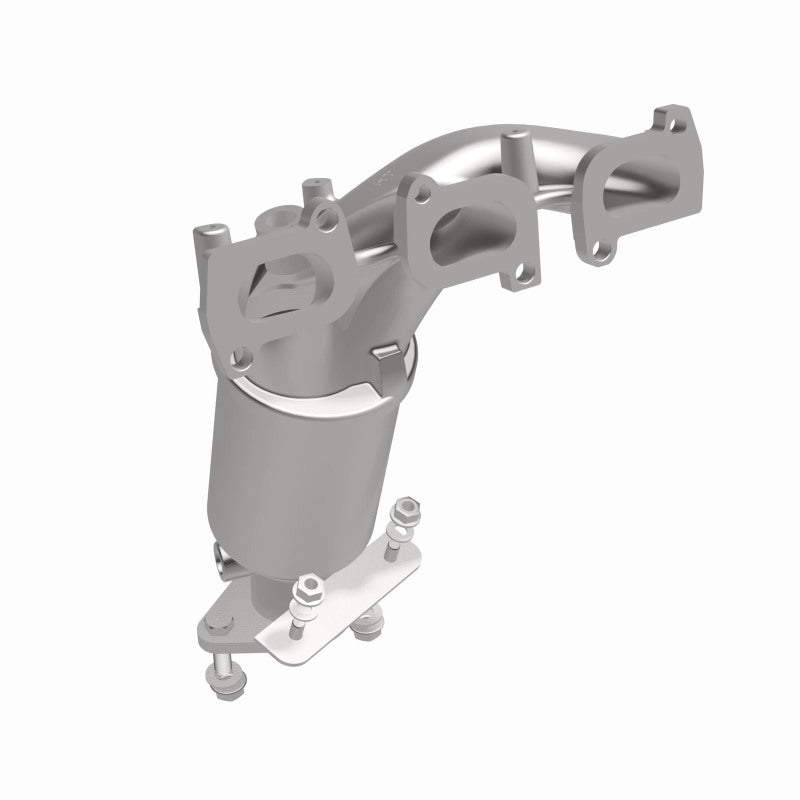 MagnaFlow direct-fit catalytic converter fits 2011-2015 Ford Explorer, 2011-2014 Ford Edge, and additional vehicles. Hardware is included to eliminate the hassle of working with co