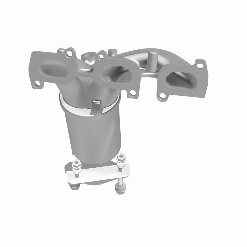 MagnaFlow direct-fit catalytic converter fits 2011-2015 Ford Explorer, 2011-2014 Ford Edge, and additional vehicles. Hardware is included to eliminate the hassle of working with co