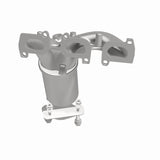 MagnaFlow direct-fit catalytic converter fits 2011-2015 Ford Explorer, 2011-2014 Ford Edge, and additional vehicles. Hardware is included to eliminate the hassle of working with co