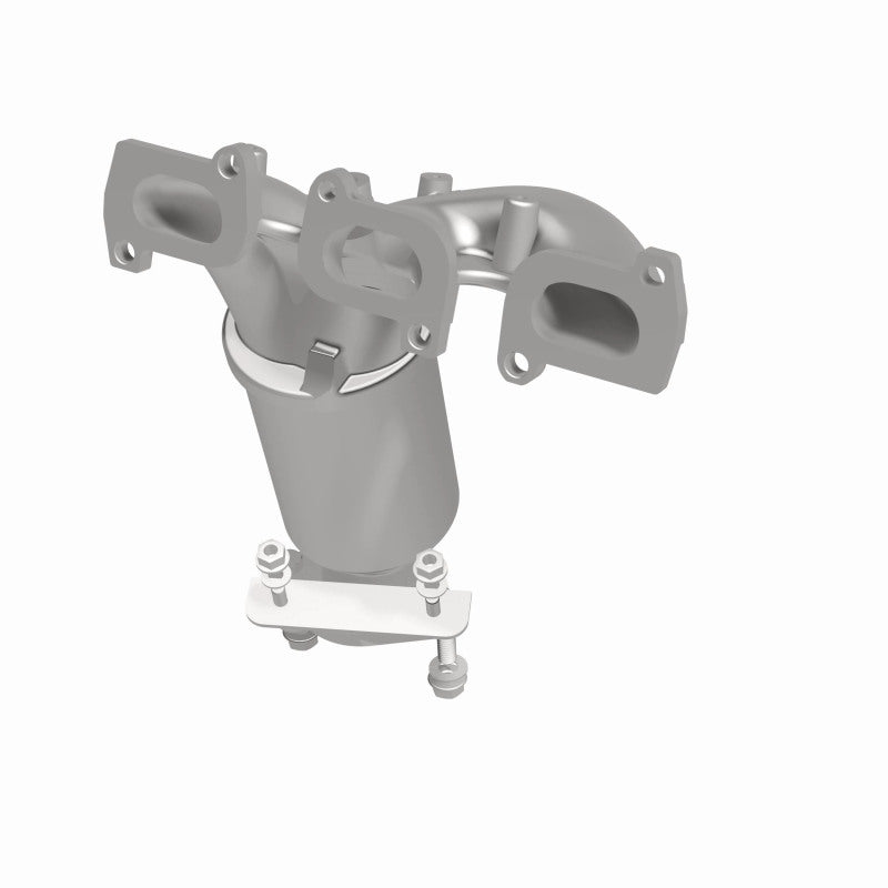 MagnaFlow direct-fit catalytic converter fits 2011-2015 Ford Explorer, 2011-2014 Ford Edge, and additional vehicles. Hardware is included to eliminate the hassle of working with co