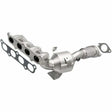 MagnaFlow direct-fit catalytic converter fits 2011 Ford Fiesta 1.6L 4 1.6L stainless steel CARB compliant OBDII 49552