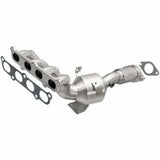 MagnaFlow direct-fit catalytic converter fits 2011 Ford Fiesta 1.6L 4 1.6L stainless steel CARB compliant OBDII 49552