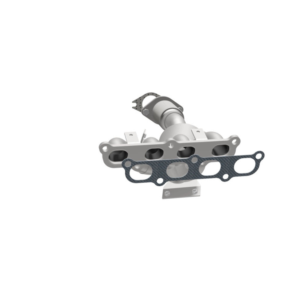 MagnaFlow direct-fit catalytic converter fits 2011 Ford Fiesta 1.6L 4 1.6L stainless steel CARB compliant OBDII 49552