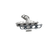 MagnaFlow direct-fit catalytic converter fits 2011 Ford Fiesta 1.6L 4 1.6L stainless steel CARB compliant OBDII 49552