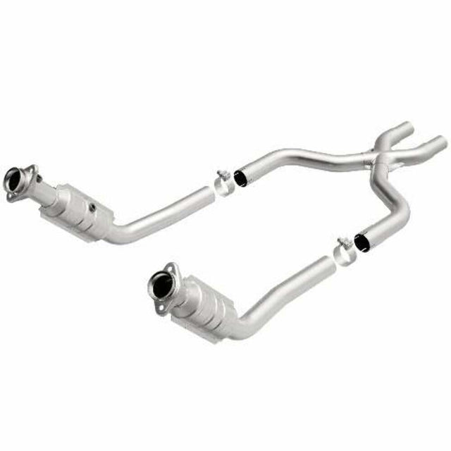 MagnaFlow direct-fit catalytic converter for 2011-2014 Ford Mustang 3.7L stainless steel CARB compliant 49977