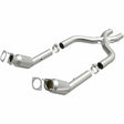 MagnaFlow direct-fit catalytic converter for 2011-2014 Ford Mustang 5.0L stainless steel CARB compliant 49976