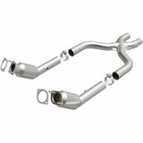 MagnaFlow direct-fit catalytic converter for 2011-2014 Ford Mustang 5.0L stainless steel CARB compliant 49976