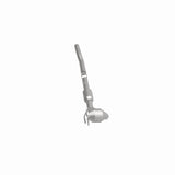 MagnaFlow direct-fit catalytic converter fits 2012-2013 Volkswagen Jetta and Volkswagen Beetle, this and 2012-2013 Beetle L4 2 stainless steel CARB compliant 52281