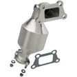 MagnaFlow direct-fit catalytic converter fits 2010-2017 Chevrolet Equinox and GMC Terrain and 2012-2014 Equinox 3 3.6 L stainless steel CARB compliant OBDII 52189
