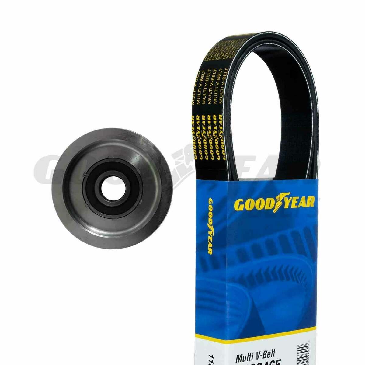 t 2012-17 Freightliner Cascadia Serpentine Belt Drive Component Kit -3270-GYB Good Year Belts