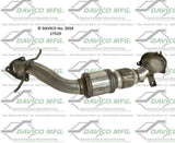 t 2012-2013 Land Rover Range Rover Evoque Catalytic Converter 17523 Davico Mfg